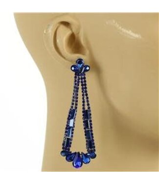 Keep It Precious Earrings - Royal Blue