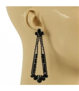 Keep It Precious Earrings - Black