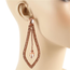 Up A Notch Earrings - Rose Gold