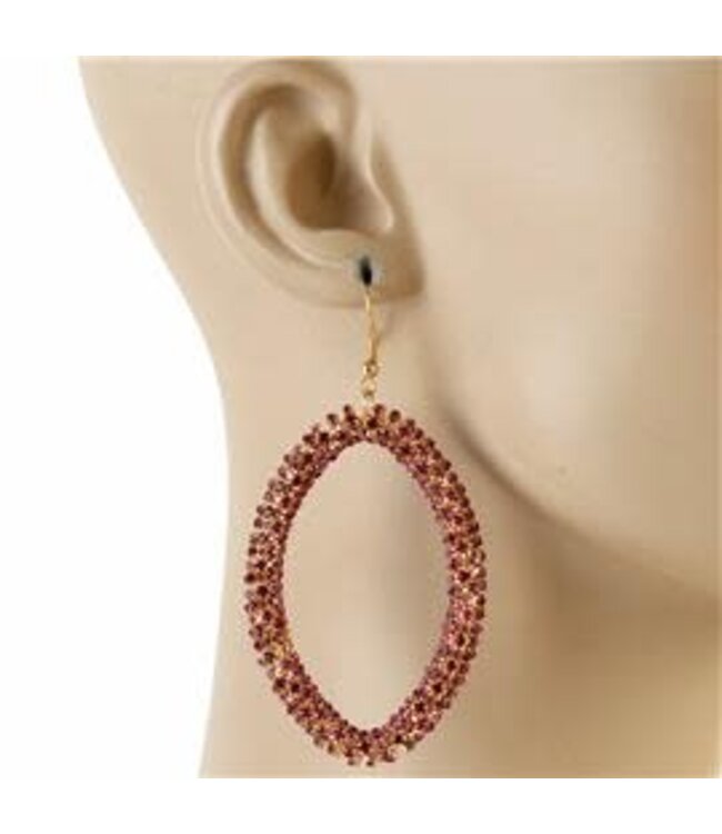 Wild Imagination Earrings - Fuchsia