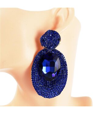 Prettiest In The Room Earrings - ROYAL