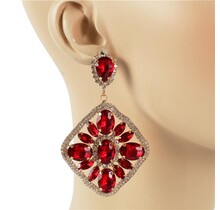 Special Guest Earrings - Red