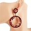 Make Me Fancy Earrings - Red