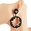 Make Me Fancy Earrings - Black