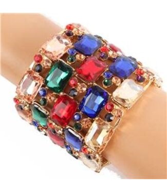 Queen Crown Bracelet - Multi