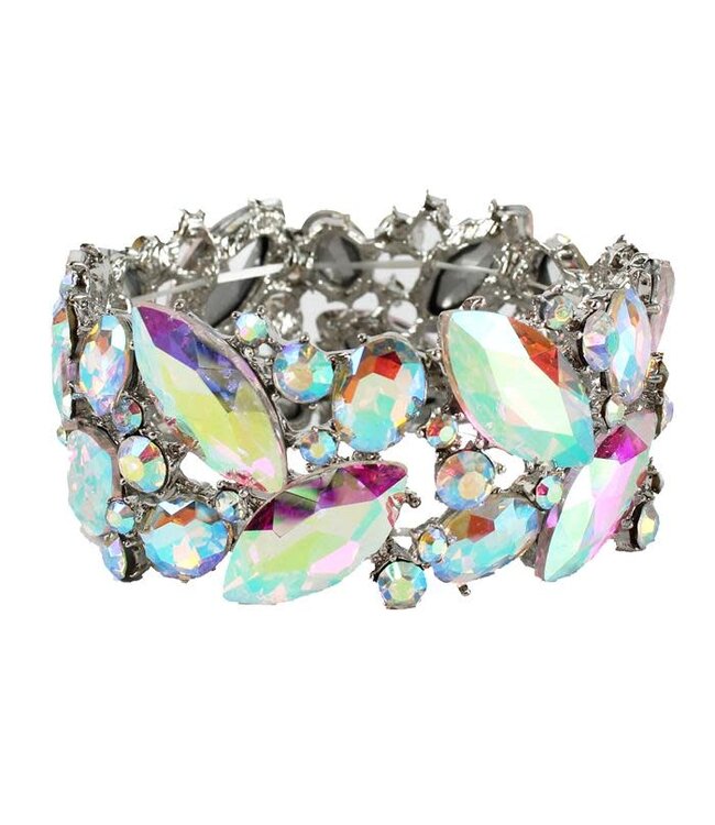 Feeling Fly Bracelet - Silver Iridescent