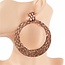 Know Your Worth Earrings - Rose Gold