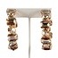Crazy For You Hoops - Topaz