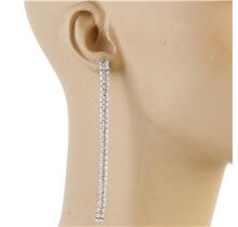 Less Is More Earrings - Silver