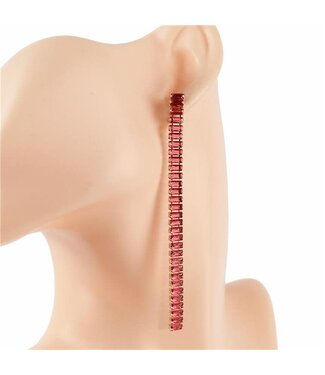 Less Is More Earrings - Fuchsia