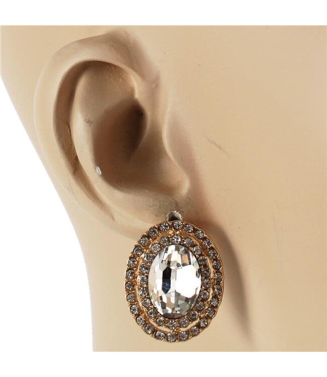 Fancy Girl Jewel Knobs - Gold