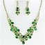 Find Me In Wonderland Necklace Set - Green