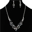 Find Me In Wonderland Necklace Set - Navy