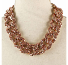 Shine The Night Necklace - Rose Gold