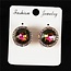Bling Girly Earrings - Green Iridescent