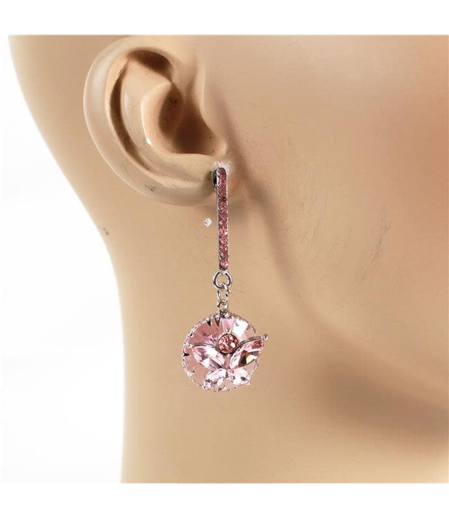 Inner Peace Earrings - Pink