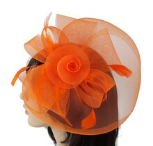 Endless Love Fascinator - Orange