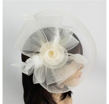 Endless Love Fascinator - Ivory