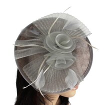 Hush Baby Fascinator - Grey
