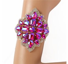 The Glam Life Bracelet - Red Iridescent