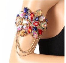 Extravagant Motion Arm Cuff/Bracelet - Multi