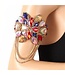 Extravagant Motion Arm Cuff/Bracelet - Multi