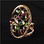 From The Inside Out Jewel Bracelet - Green Iridescent