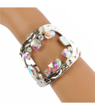 Boss Lady Bracelet - Silver Iridescent
