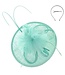 High Tea Fascinator - Aqua