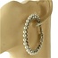Hidden Gem Pearl Hoops - Silver