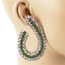 Queen Behaviour Earrings - Pink/Green