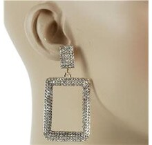 Field Of Diamonds Earrings - Gold