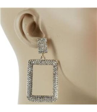 Field Of Diamonds Earrings - Gold