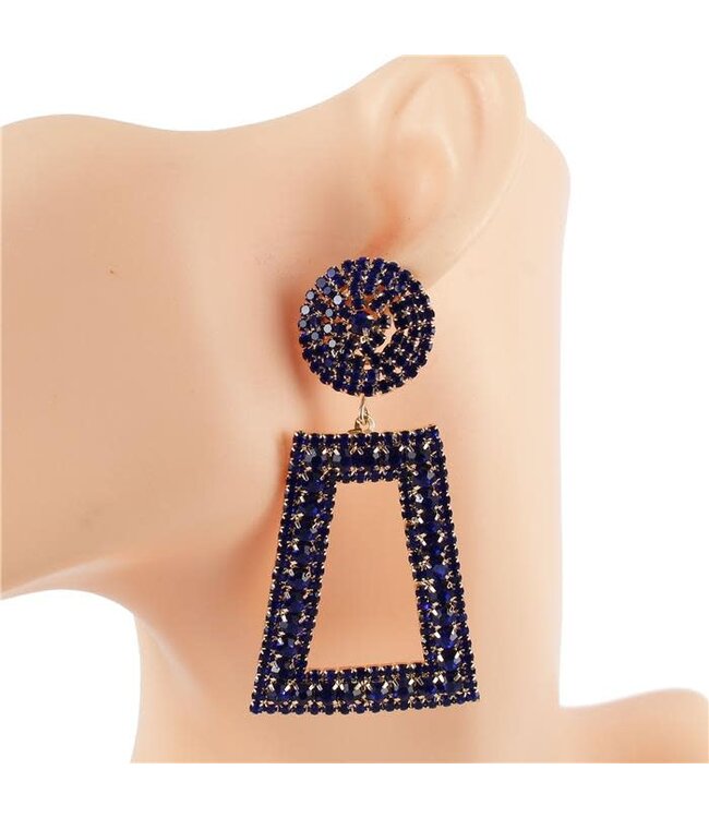 The Upgrade Earrings - Royal Blue