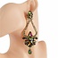 Drop Dead Diamonds Earrings - Green Iridescent