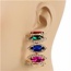 Deep Rooted Crystal Hoops - Multi