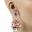 Gala Glam Earrings - Gold Iridescent