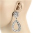 Don't Come Knockin Earrings - Silver