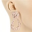 Knock Around Earrings - Rose Gold