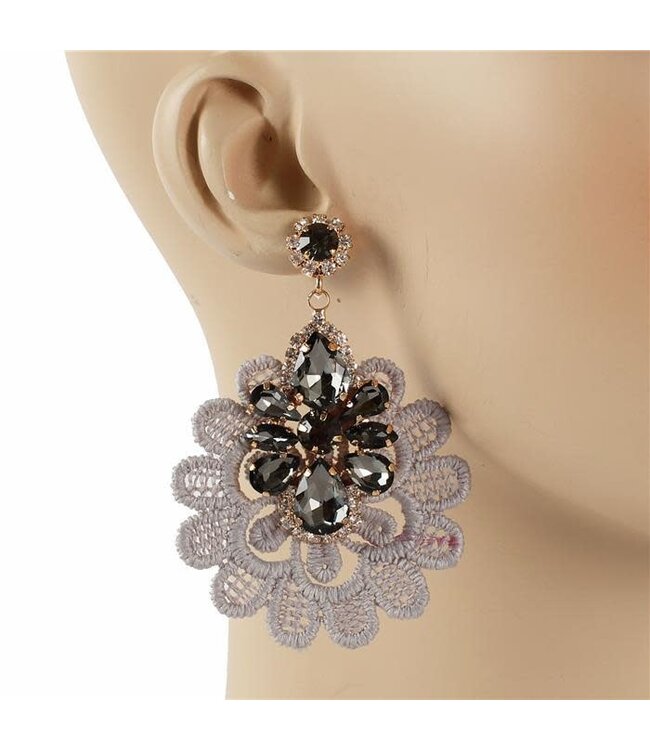 Special Force Earrings - Grey