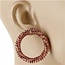 So Twisted Earrings - Fuchsia