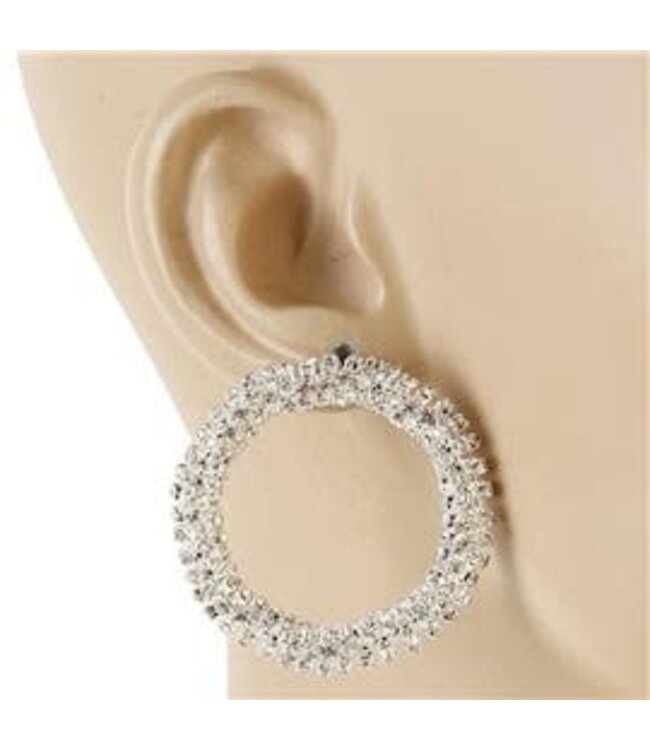 So Twisted Earrings - Silver