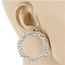 So Twisted Earrings - Silver