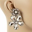 Meet Me In The Garden Earrings - Silver