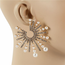 Pearl Goddess Earrings - Gold