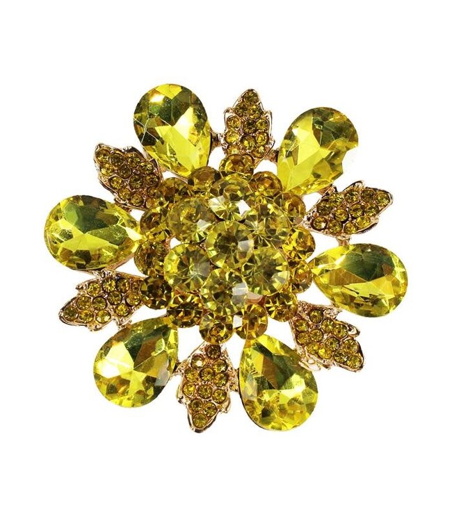 You're A Gem Brooch - Yellow