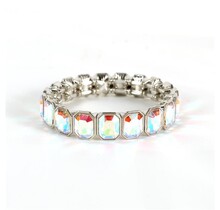 High Profile Bracelet - Silver Iridescent