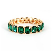 High Profile Bracelet - Emerald