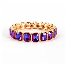 High Profile Bracelet - Purple Iridescent
