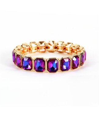 High Profile Bracelet - Purple Iridescent